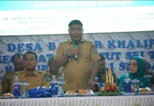 Evaluasi PAAREDI, Wabup Deli Serdang Dorong Bandar Khalipah Jadi Desa Percontohan