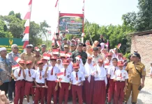 Jembatan Gantung Perintis Desa Tumpatan Nibung Diresmikan