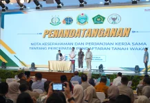 Percepatan Pendaftaran Tanah Wakaf, Kemenag Sumut Tandatangani Nota Kesepahaman
