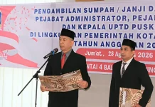 Lantik 82 Pejabat, Sekda Tebing Tinggi Tegaskan Tidak Ada Jual Beli Jabatan
