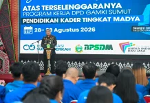 GAMKI Mitra Strategis Pemprov Sumut dalam Pembangunan Daerah