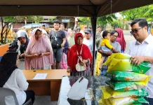 Perum Bulog Medan Gencarkan Gerakan Pangan Murah