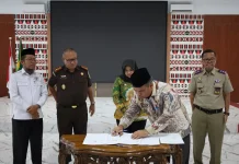Kemenag Madina Teken MoU Percepatan Pendaftaran Tanah Wakaf