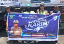 Polantas Karib Polres Pelabuhan Belawan Edukasi Pengemudi Ojek