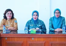 Ketua TP PKK Labuhanbatu Hadiri Zoom Meeting Bersama Direktur Imunisasi Kemenkes