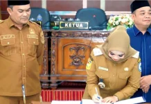 Bupati Labuhanbatu Tandatangani Nota Kesepakatan Perubahan KUA dan PPAS APBD