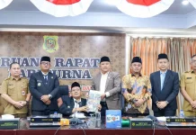 Bupati Dairi Sampaikan Nota Pengantar Rancangan Perubahan KUA-PPAS