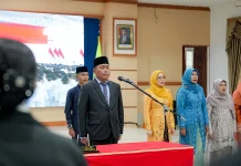 Pejabat Pemkab Deli Serdang Dilantik, Wabup: Jangan Bekerja Sendiri