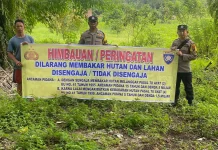 Cegah Karhutla, Polresta Deli Serdang Berikan Himbauan Kepada Masyarakat