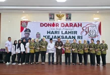 Sambut Harlah Kejaksaan RI ke-81, Kejari Tanjungbalai Gelar Donor Darah