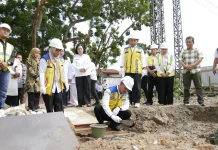 Wali Kota Tanjungbalai Letakkan Batu Pertama Rehabilitasi RSUD Tengku Mansyur