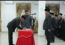 17 Pejabat Dilantik, Wabup: Jangan Bekerja dengan Sendiri