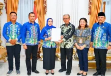 Pemkab Labuhanbatu dan BPK RI Bahas Pengelolaan Dana Pendidikan