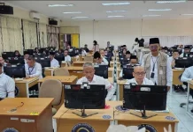 Sebanyak 1.344 Calon Petugas Haji Ikuti CAT Serentak