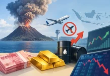 Pelaku Pasar Waspadai Erupsi Gunung Anak Krakatau, Rupiah Dibuka Melemah