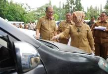 Plt. Bupati Langkat Gebrak Penertiban Aset, Seluruh Kendaraan Dinas Diperiksa