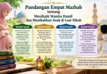 Pandangan empat mazhab Menikahi wanita hamil dan Menikahkan anak di luar nikah