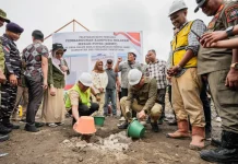 Pembangunan Kampung Nelayan Merah Putih di Paluh Sibaji Resmi Dimulai