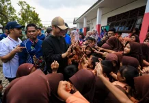 Sekolah Retak, Rico Waas Siapkan SDN 064999 Marelan 2 Lantai