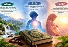 Isi Kandungan Alqur'an Berkaitan dengan Alam, Ruh, dan Rahim
