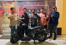 Patroli Polsek Medan Timur Temukan Motor Kurir yang Hilang