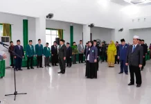 Ketum PB Al Washliyah Lantik Pejabat Perguruan Tinggi, Tekankan Integritas