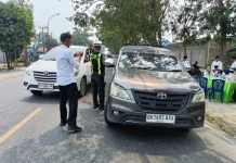 Tingkatkan Kesadaran Pajak, Satlantas dan Tim Gabungan Gelar Razia Kendaraan