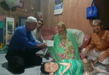 BAZNAS Tanjungbalai Bantu Biaya Berobat Masyarakat Kurang Mampu