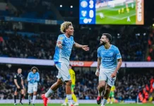 Floyd Samba Gembira dengan Debutnya yang Luar Biasa Bersama Man City