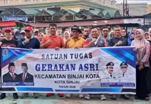 Pemko Binjai Gelar Gotong Royong ASRI Serentak di Lima Kecamatan