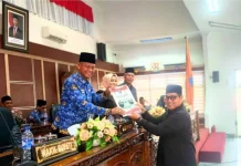 Pemkab Labuhanbatu Sampaikan Nota Ranperda Perubahan APBD 2026