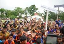 Atlet Ikut Ikut Kejuaraan Sepak Bola Pelajar Antarkecamatan Piala Walkot