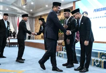 Bobby Nasution Lantik Tiga Pejabat Eselon II