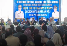 Sapa Warga Medan Deli, Rico Waas Pastikan Gang Cipto Diperbaiki Tahun Ini