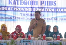 Desa Bakaran Batu Wakili Deli Serdang dalam Evaluasi PHBS Tingkat Sumut