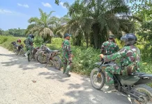 Kodim 0209/Labuhanbatu Gencarkan Mitigasi Karhutla