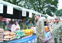 Bazar HUT ke-81 TNI Hadirkan Sembako Murah dan Layanan Kesehatan Gratis