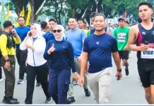 Bupati Labuhanbatu Ikuti Fun Run 5K HUT ke-81 TNI