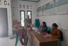 Jaga Kondusiviitas Wilayah, Babinsa Jalin Komunikasi dengan Perangkat Desa
