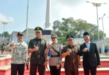 HUT ke-81 TNI, Pangdam I/BB Pimpin Upacara Peringatan Palagan Utama Medan Area