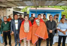 Wabup Sergai Hadiri Peletakkan Batu Pertama Rumah Dinas HKBP Sialang Buah