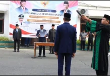 Wali Kota Binjai Lantik Kadis Pendidikan, Serahkan SK 41 Kepala Sekolah