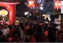 Festival Mooncake Night 2026, Ribuan Masyarakat Tionghoa Binjai Pawai Lampion
