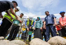 Alun-Alun STM Hilir Mulai Dibangun, Disiapkan Jadi Pusat Aktivitas Warga