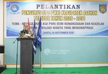 Pelantikan Pengurus DPC PWKI, Bupati: Organisasi agar dapat Perkuat Sinergi