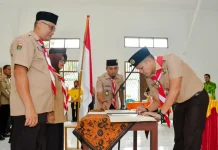 Wabup Sergai Lantik Pengurus Mabiran dan Kwaran Gerakan Pramuka