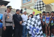 Meriahkan Pesta Jubileum 50 Tahun, HKBP Sidikalang II Adakan City Run Pelajar