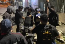 Tim Macan Polres Pelabuhan Belawan Amankan Dua Pemuda dan 8 Sajam di Pajak UKA