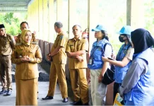 Bupati Labuhanbatu Dampingi Tim Penjaringan Program Kampung Kreatif Sumut