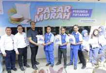 Peduli Sesama, Perumda Tirtanadi Gelar Pasar Murah